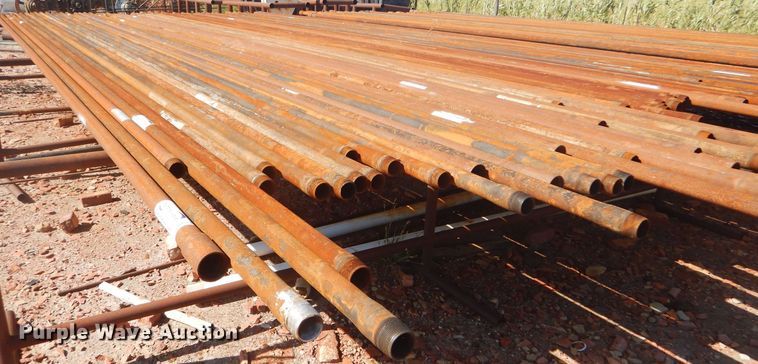 image for item DD4514 Approximately 63 oilfield pipes