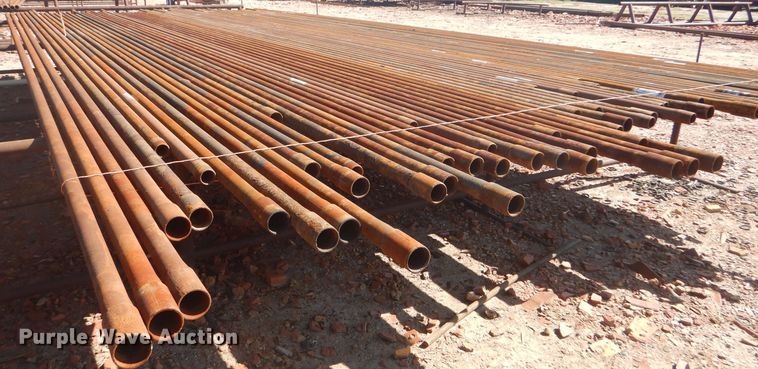 image for item DD4514 Approximately 63 oilfield pipes
