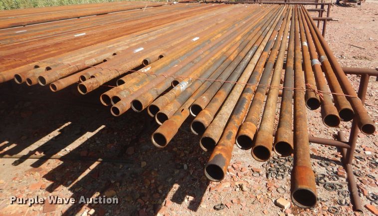 image for item DD4514 Approximately 63 oilfield pipes
