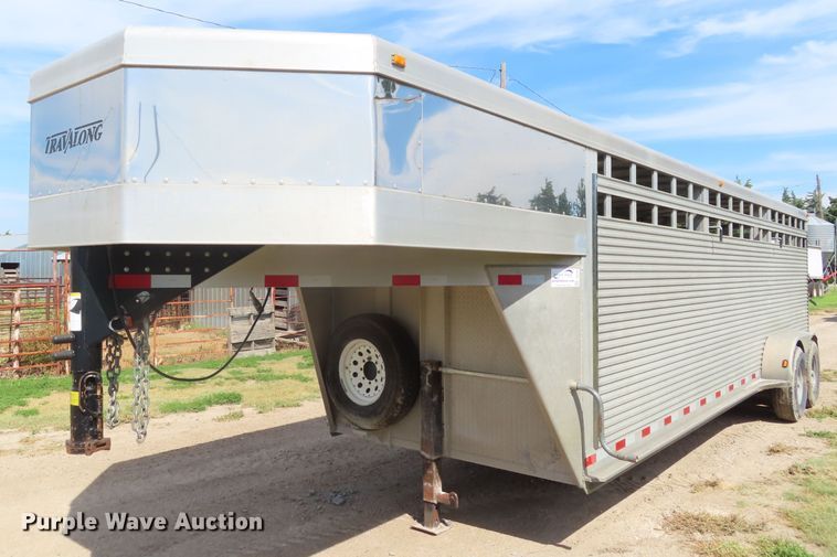 image for item DD6405 2005 Travalong livestock trailer