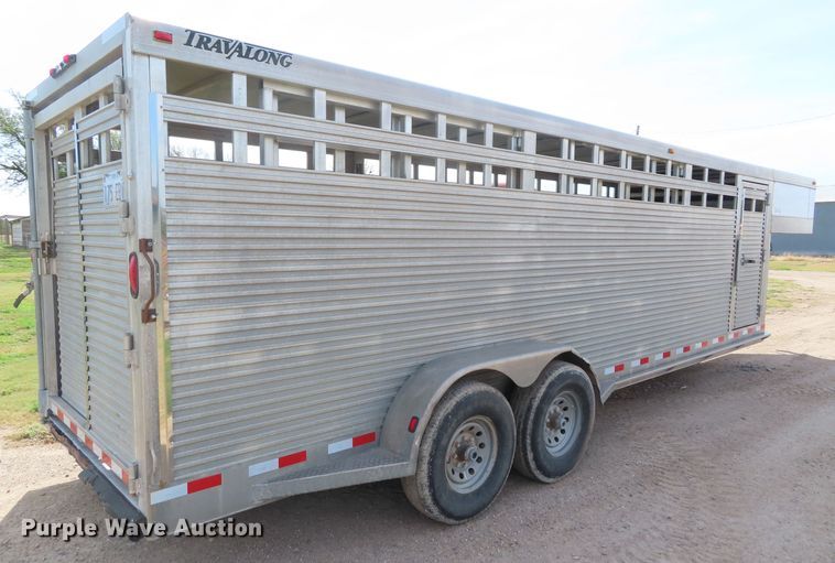 image for item DD6405 2005 Travalong livestock trailer