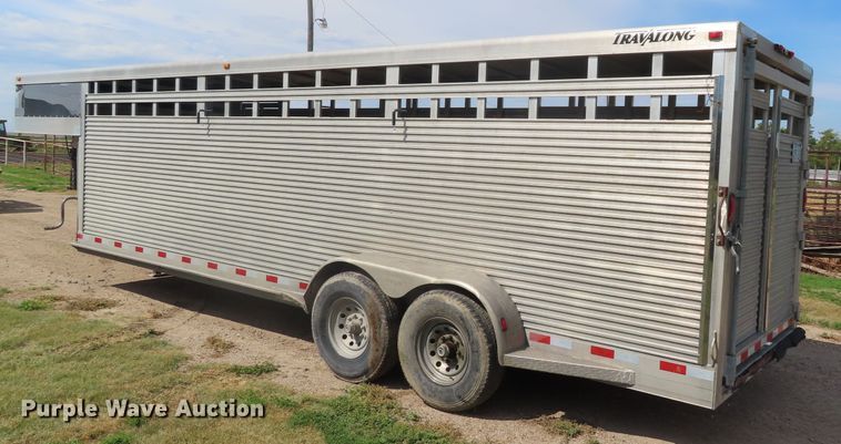 image for item DD6405 2005 Travalong livestock trailer
