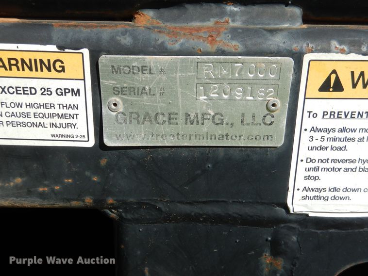 image for item DF2237 Grace RM7000 Tree Terminator rotary mower