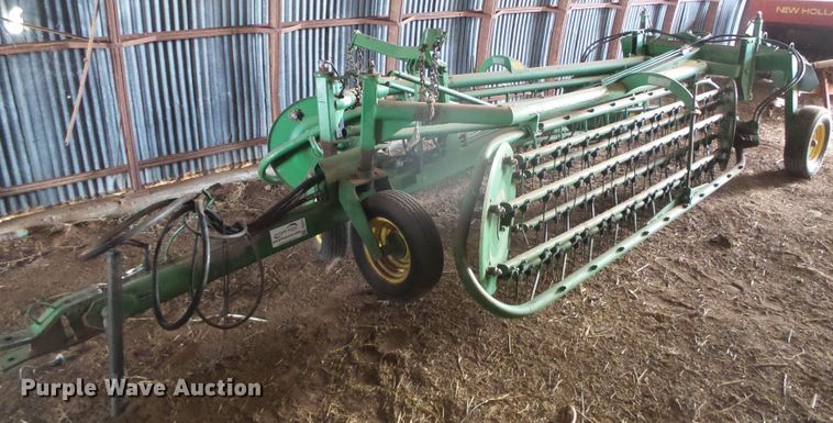 image for item DG0312 John Deere 705A hay rake