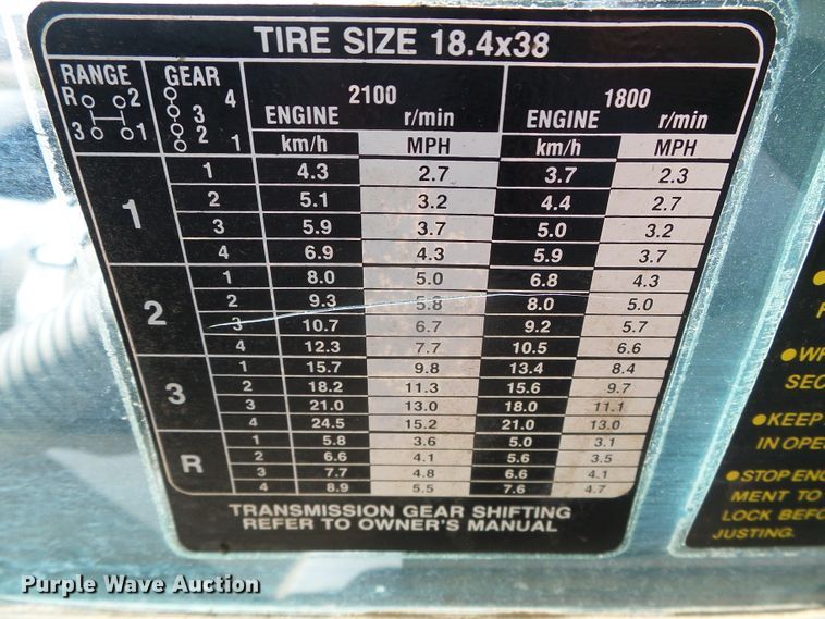 image for item DG0313 1988 Versatile 936 4WD tractor