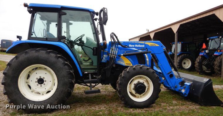 image for item DH2601 2008 New Holland T5060 MFWD tractor