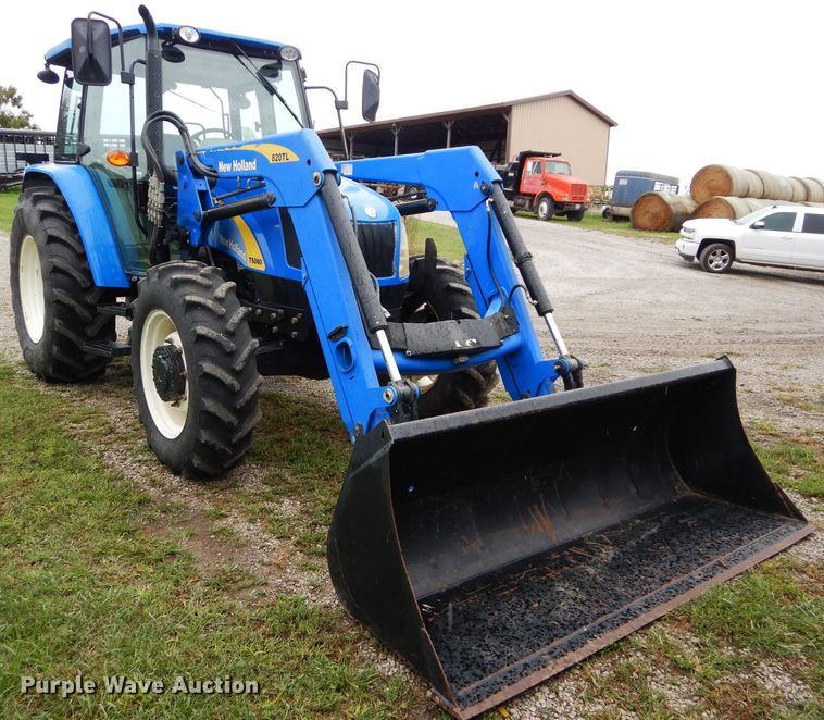 image for item DH2601 2008 New Holland T5060 MFWD tractor