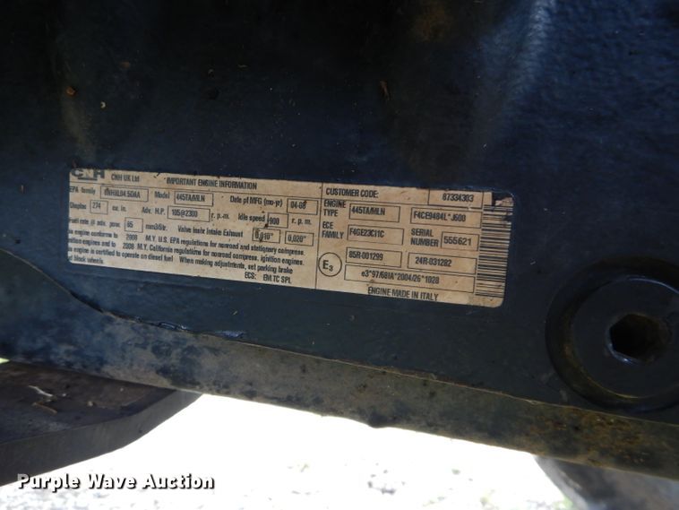 image for item DH2601 2008 New Holland T5060 MFWD tractor