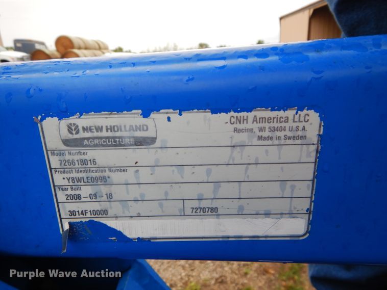 image for item DH2601 2008 New Holland T5060 MFWD tractor