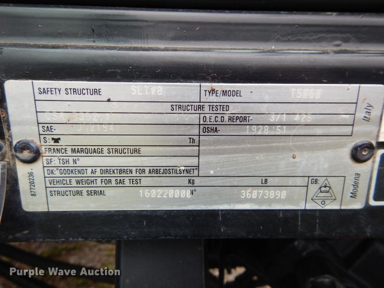 image for item DH2601 2008 New Holland T5060 MFWD tractor