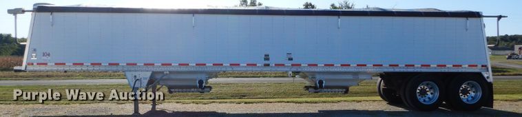 image for item DH2615 2003 Wilson DWH-5000 double hopper bottom grain trailer