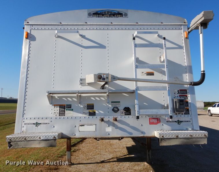 image for item DH2615 2003 Wilson DWH-5000 double hopper bottom grain trailer