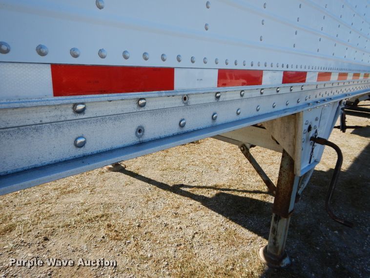 image for item DH2615 2003 Wilson DWH-5000 double hopper bottom grain trailer