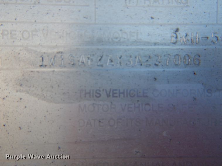 image for item DH2615 2003 Wilson DWH-5000 double hopper bottom grain trailer