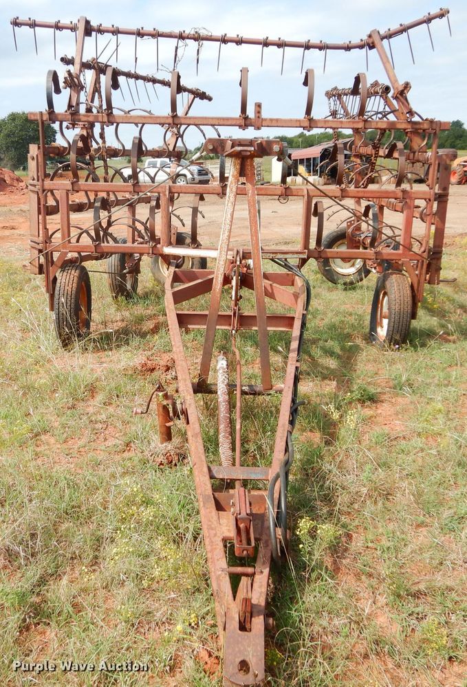 image for item DH3600 Kent 336 Hydra-Cultivator spring tooth harrow
