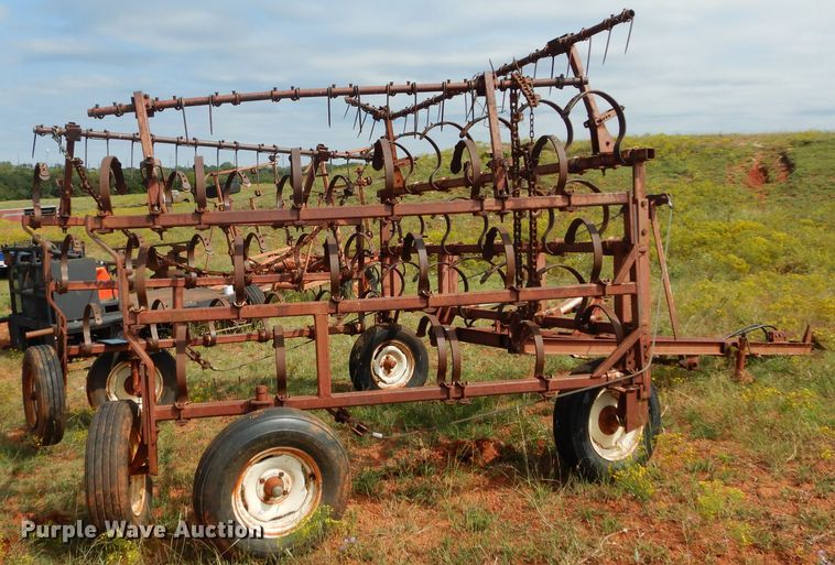 image for item DH3600 Kent 336 Hydra-Cultivator spring tooth harrow