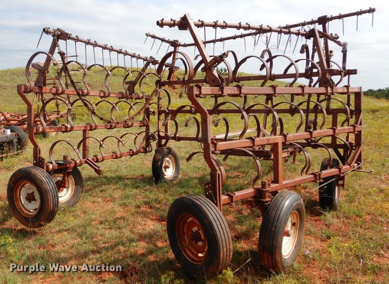 image for item DH3600 Kent 336 Hydra-Cultivator spring tooth harrow