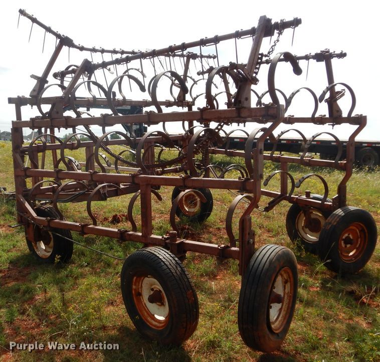 image for item DH3600 Kent 336 Hydra-Cultivator spring tooth harrow