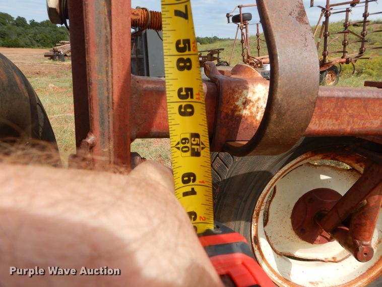 image for item DH3600 Kent 336 Hydra-Cultivator spring tooth harrow