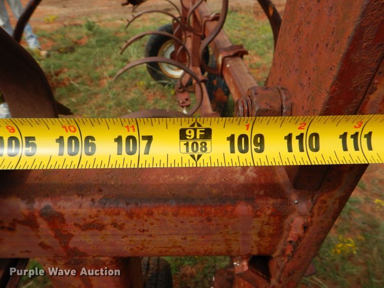 image for item DH3600 Kent 336 Hydra-Cultivator spring tooth harrow