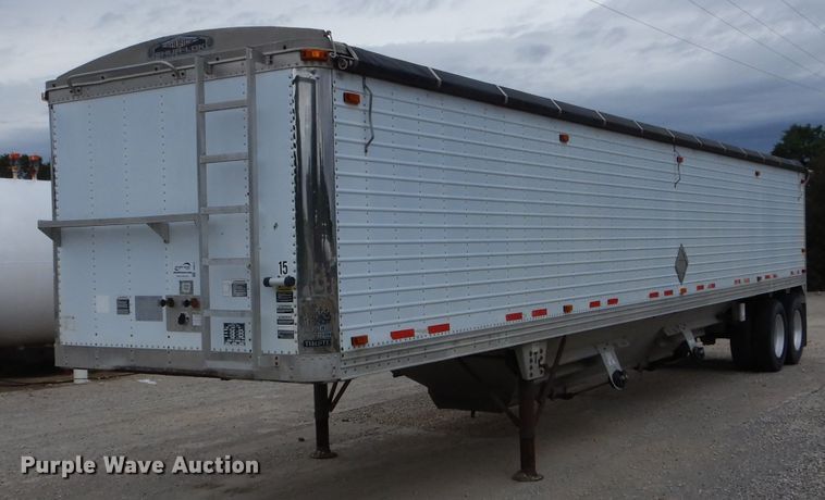 image for item DH6219 1999 Timpte Super Hopper double hopper bottom grain trailer