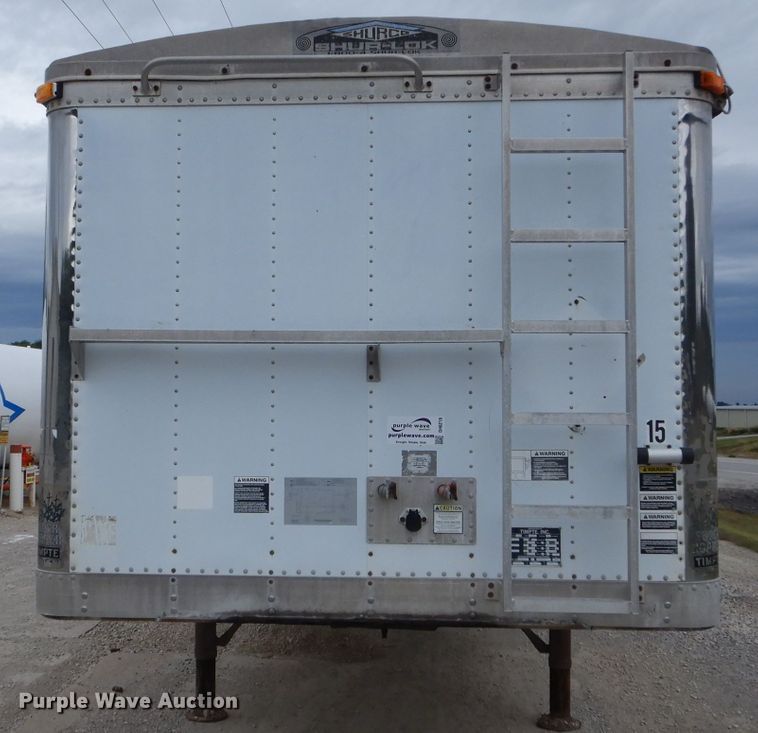 image for item DH6219 1999 Timpte Super Hopper double hopper bottom grain trailer