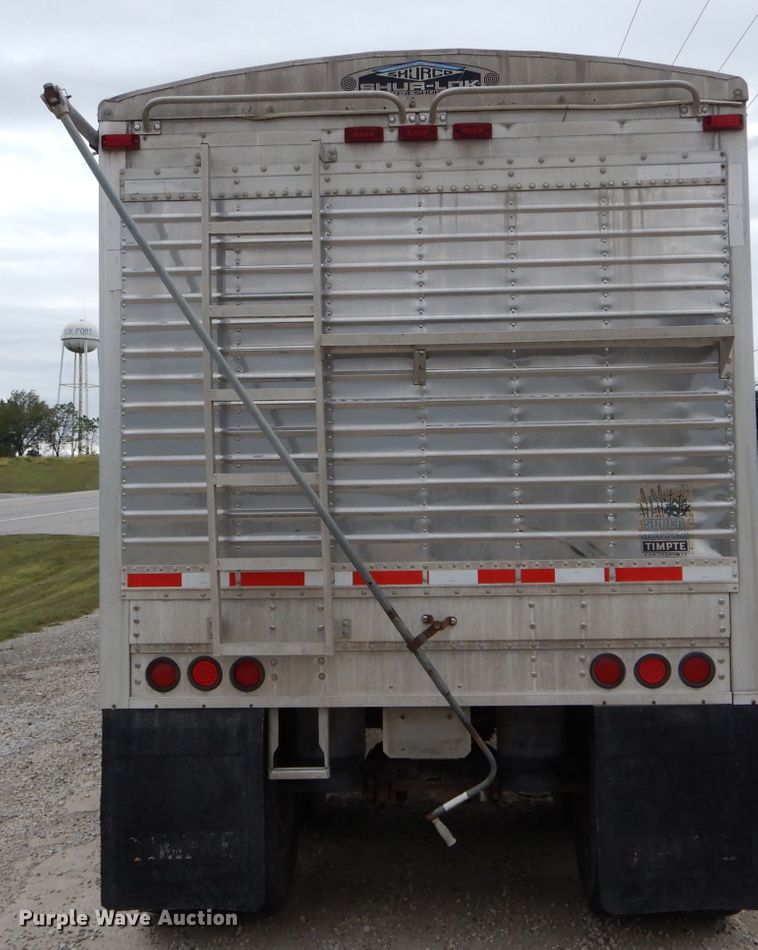 image for item DH6219 1999 Timpte Super Hopper double hopper bottom grain trailer