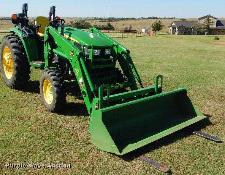 image for item DI2351 2018 John Deere 4066R MFWD tractor