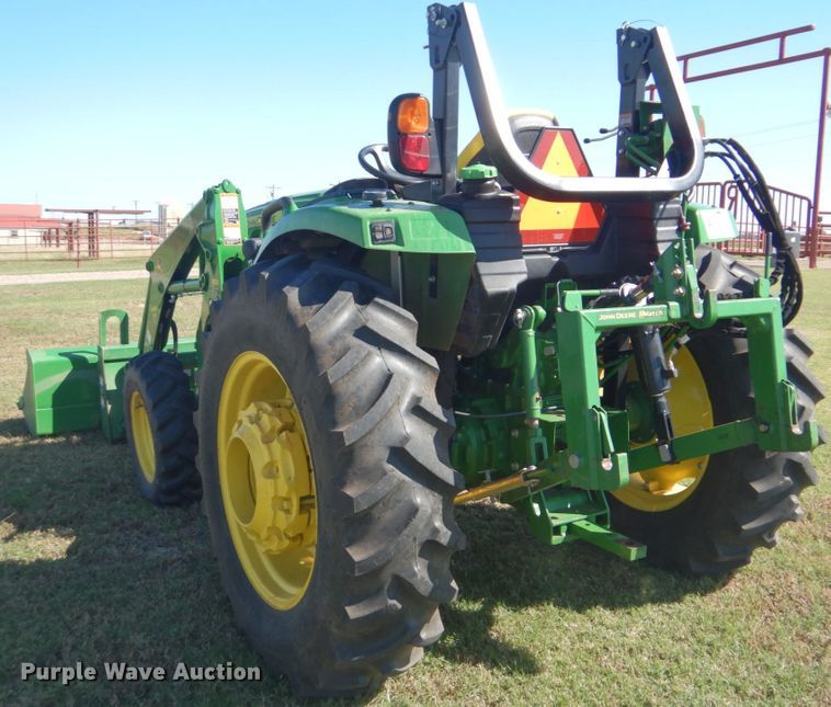image for item DI2351 2018 John Deere 4066R MFWD tractor