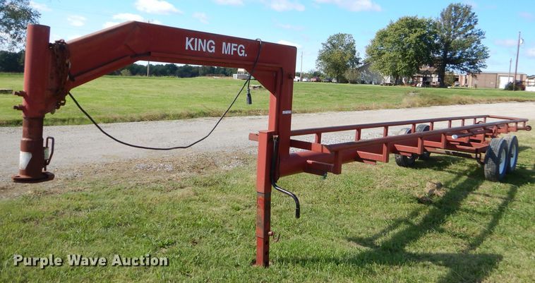 image for item EY9335 Hay bale trailer