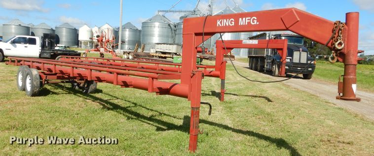 image for item EY9335 Hay bale trailer