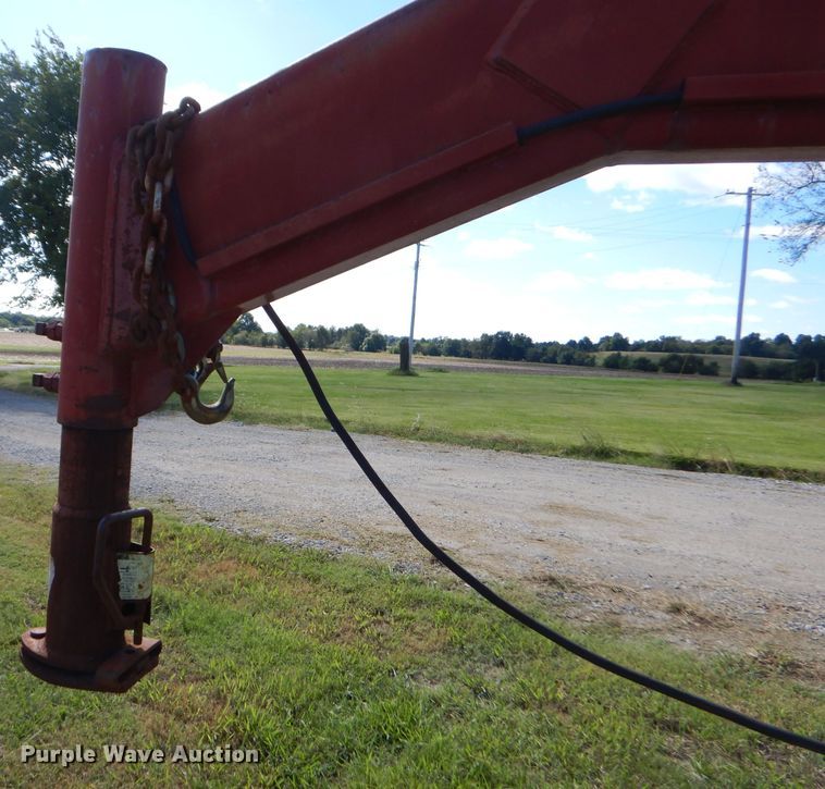 image for item EY9335 Hay bale trailer