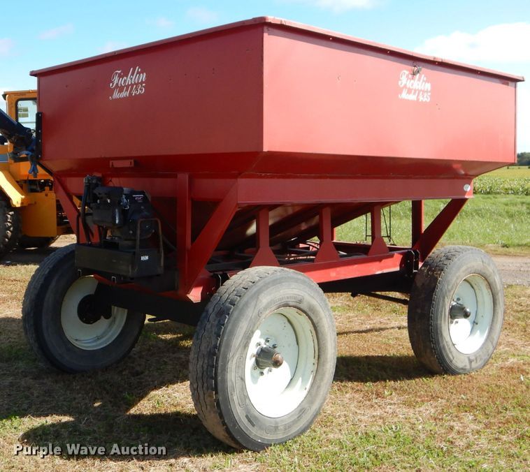 image for item EY9343 Ficklin 435 grain cart