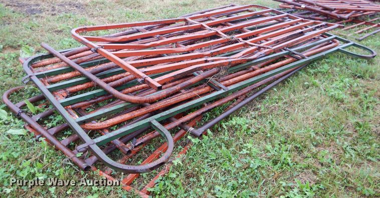 image for item GJ9850 Approximately 55 livestock panels and gates