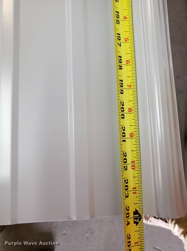 image for item H1123 (58) sheets of ag panel metal roofing/siding