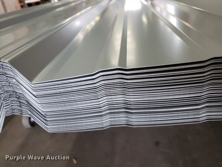 image for item H1123 (58) sheets of ag panel metal roofing/siding