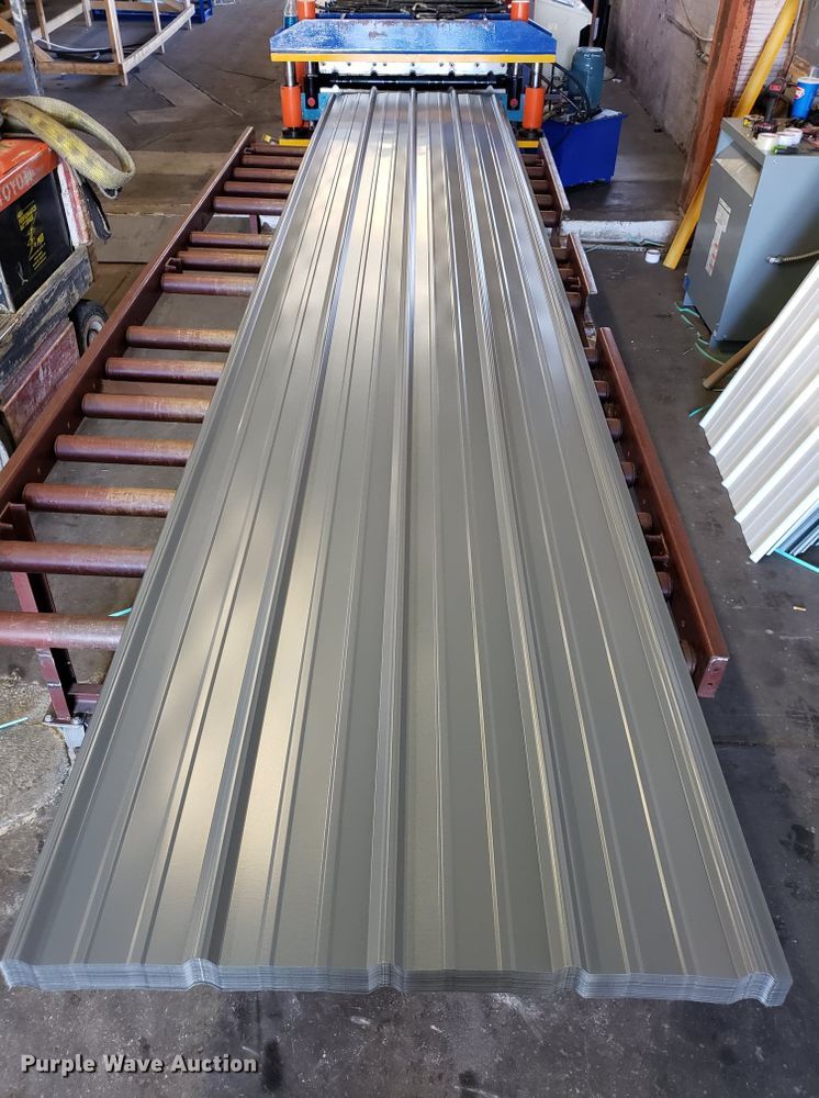 image for item H1124 (50) sheets of ag panel metal roofing/siding