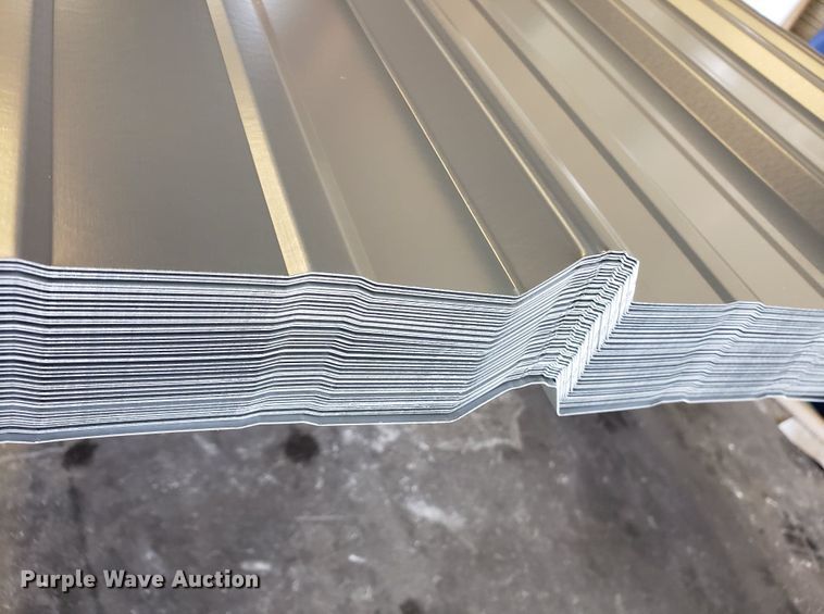 image for item H1124 (50) sheets of ag panel metal roofing/siding
