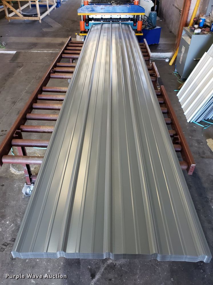 image for item H1125 (50) sheets of ag panel metal roofing/siding