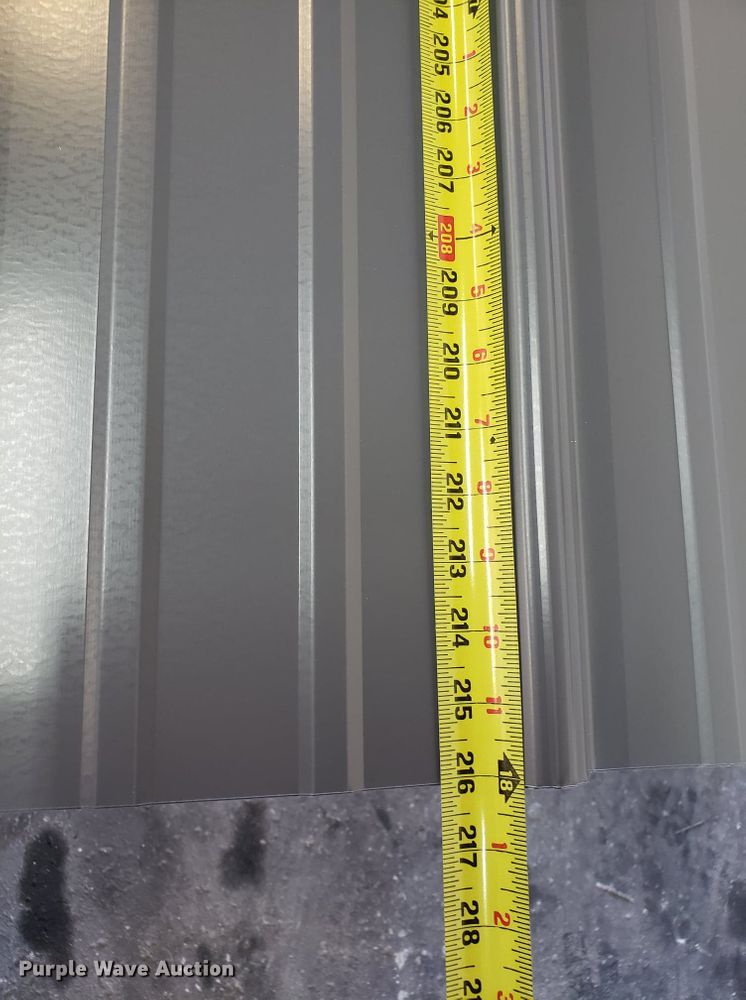 image for item H1125 (50) sheets of ag panel metal roofing/siding