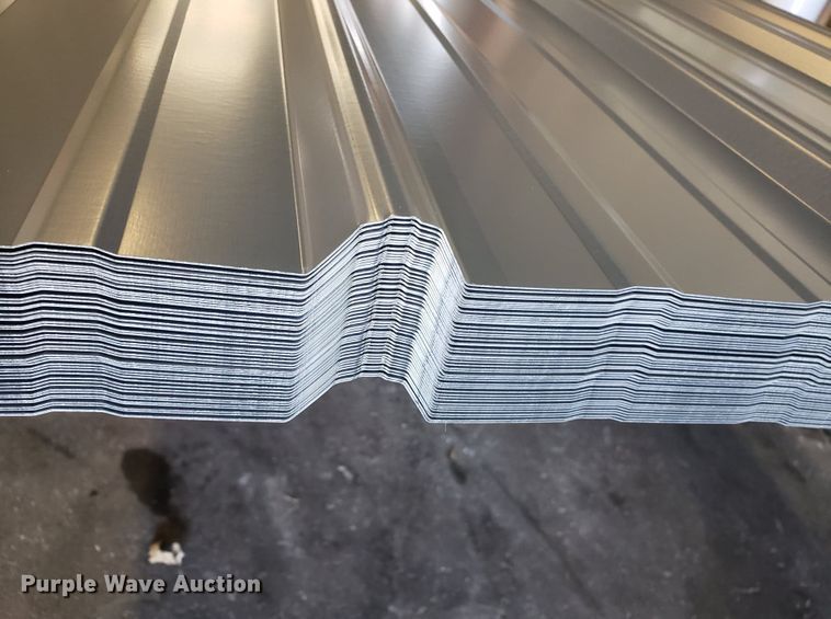 image for item H1125 (50) sheets of ag panel metal roofing/siding