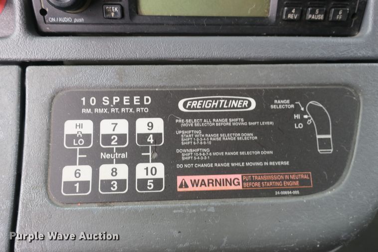 image for item DB10179 2002 Freightliner Century Class ST semi truck