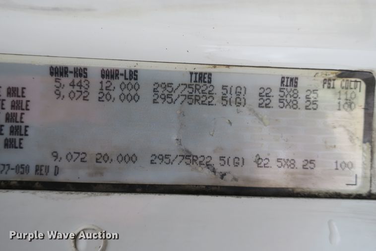 image for item DB10179 2002 Freightliner Century Class ST semi truck