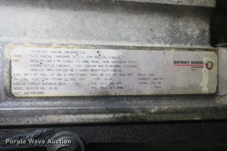 image for item DB10180 2007 Sterling A-Line semi truck