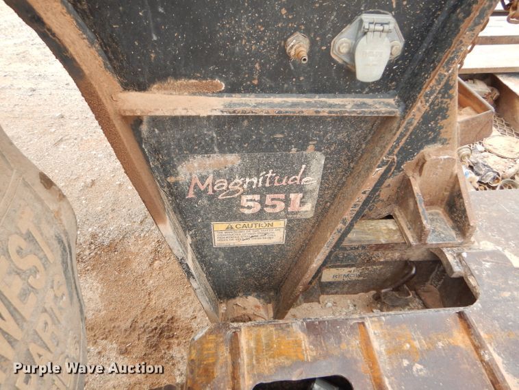 image for item DD4466 2007 Fontaine Magnitude 55L lowboy equipment trailer