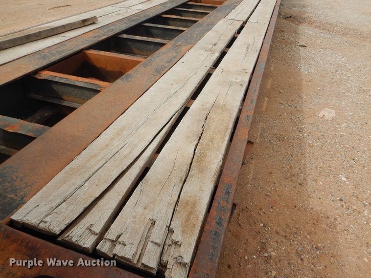 image for item DD4468 2001 Witzco Challenger RG-50 lowboy equipment trailer