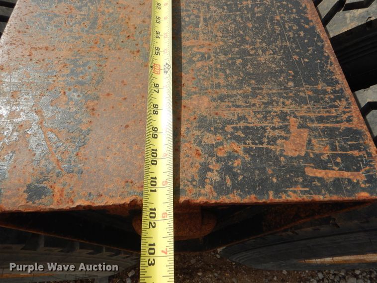 image for item DD4468 2001 Witzco Challenger RG-50 lowboy equipment trailer