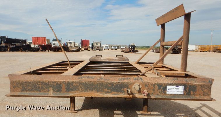 image for item DD4469 1999 Olvedi drop deck equipment trailer