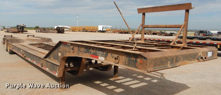 image for item DD4469 1999 Olvedi drop deck equipment trailer