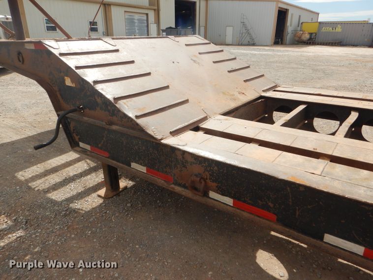 image for item DD4469 1999 Olvedi drop deck equipment trailer